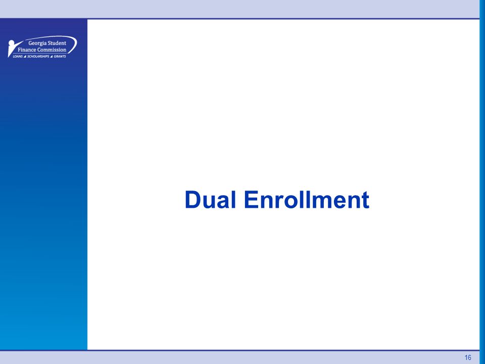 Dual Enrollment 16