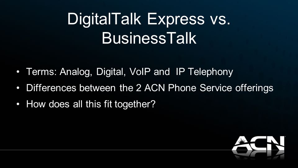 DigitalTalk Express vs.