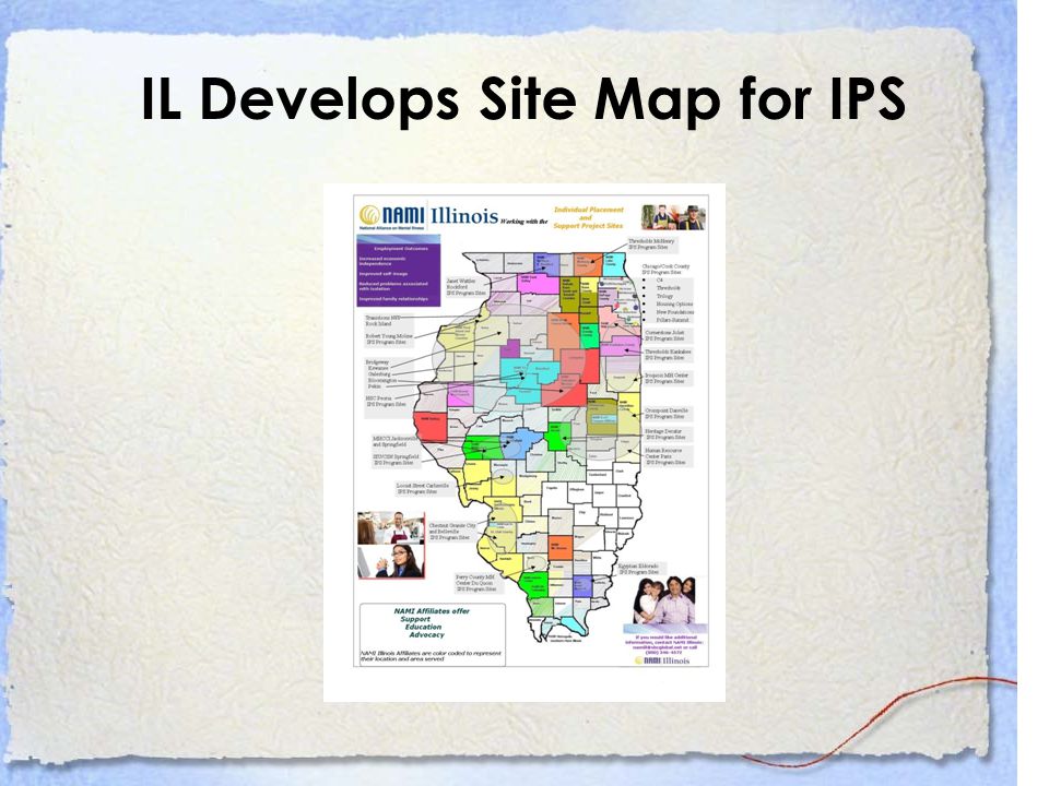 IL Develops Site Map for IPS