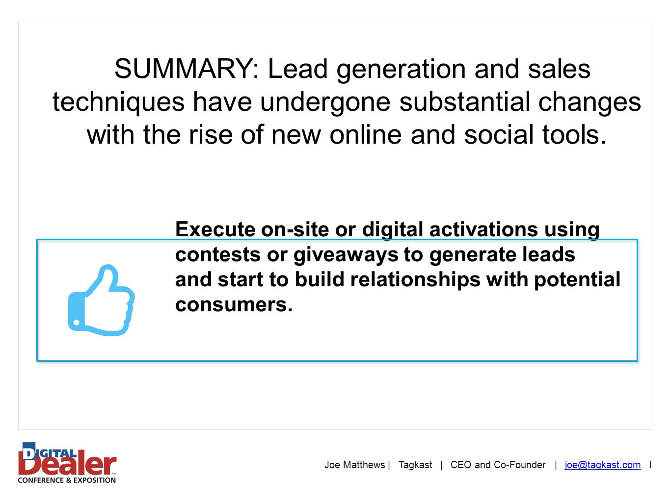 SUMMARY: Lead generation and sales techniques have undergone substantial changes with the rise of new online and social tools.