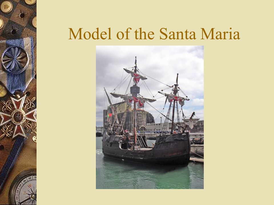 Model of the Santa Maria