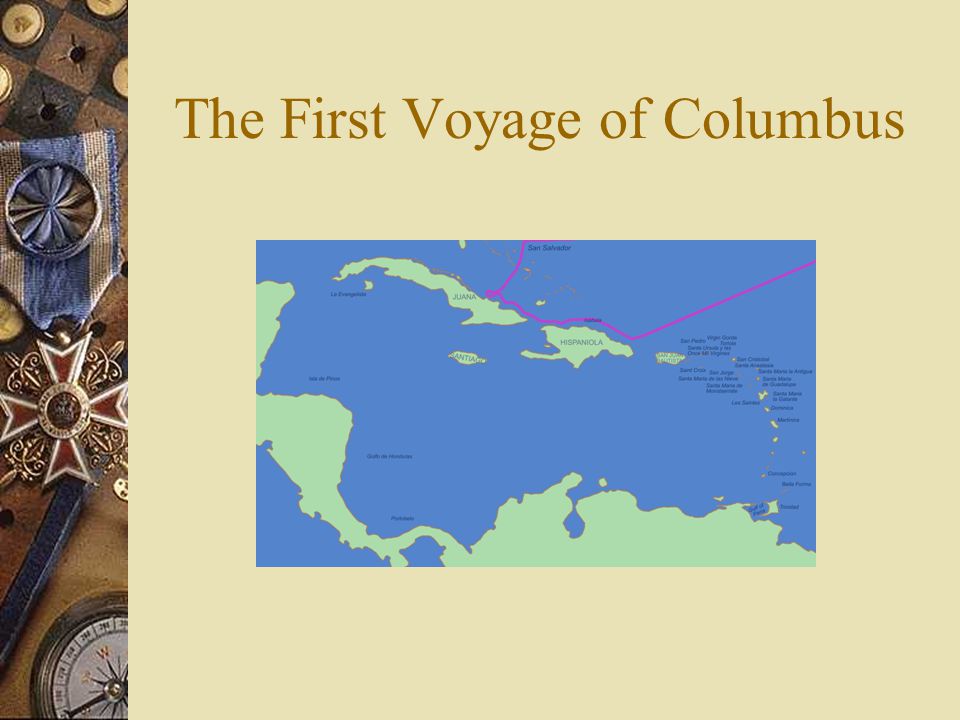 The First Voyage of Columbus