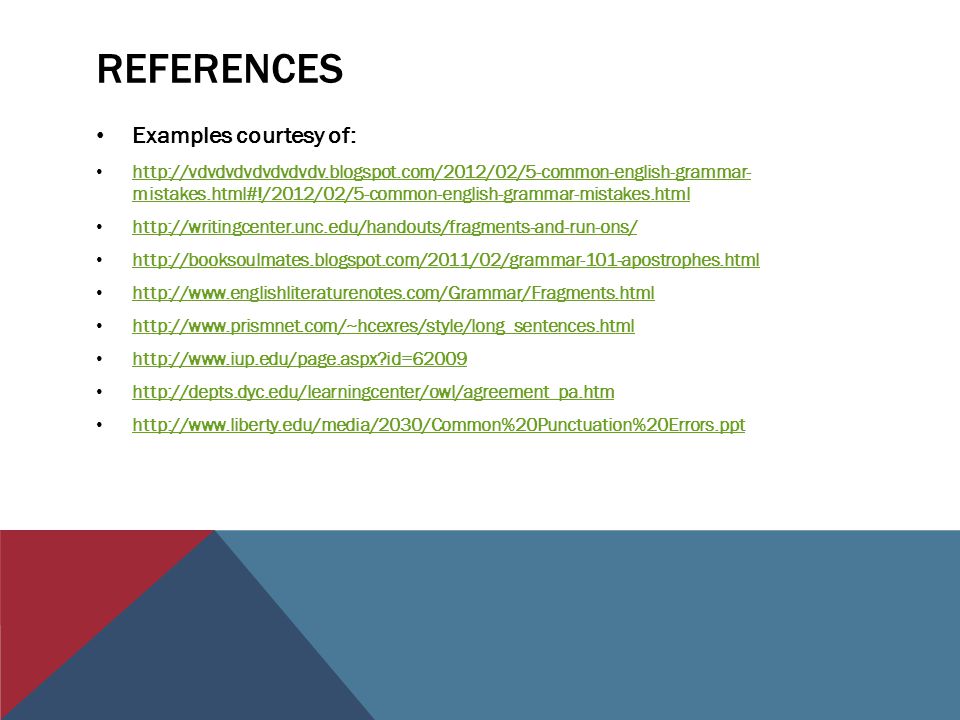common grammar mistakes center for writing languages ppt download