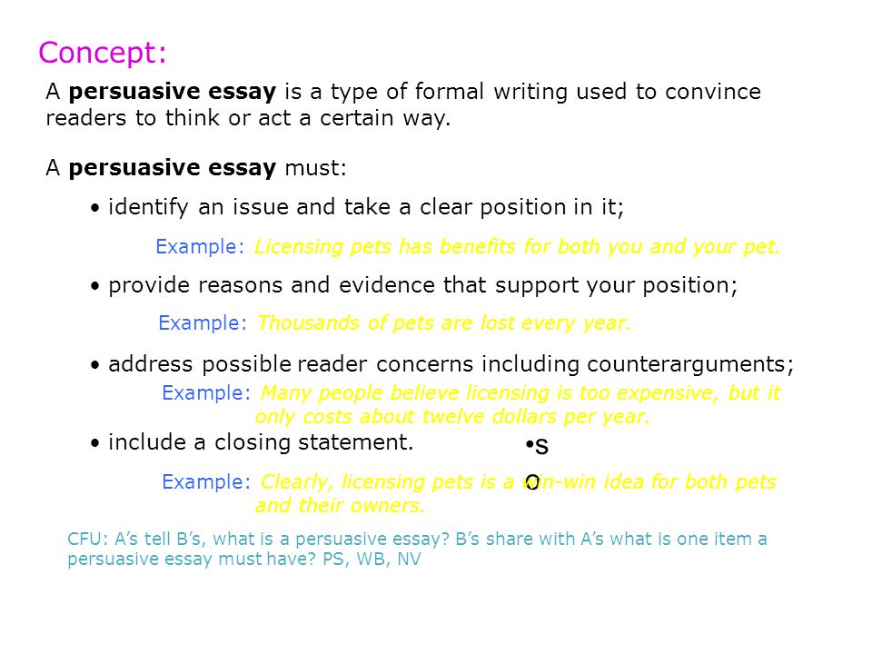 persuasive writing lesson plans high school Persuasive essay objectives