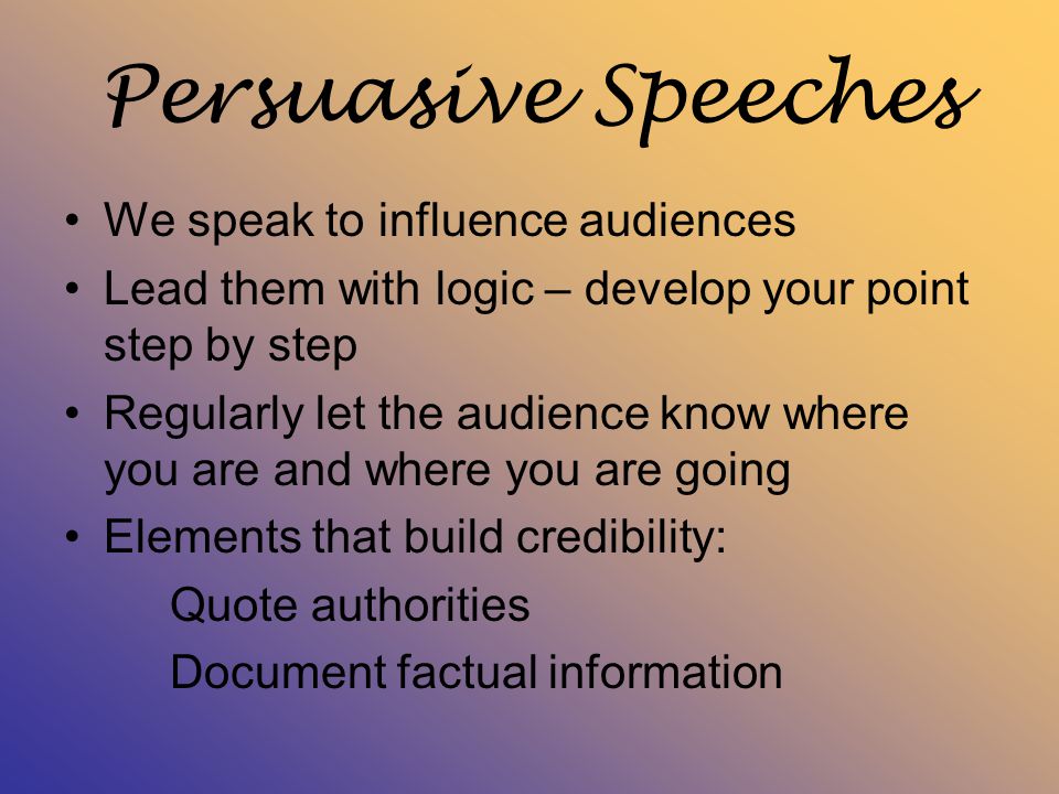 top 10 persuasive speeches