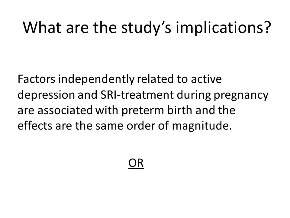 What are the study’s implications.