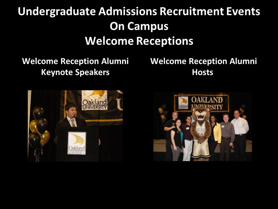 Undergraduate Admissions Recruitment Events On Campus Welcome Receptions Welcome Reception Alumni Keynote Speakers Welcome Reception Alumni Hosts