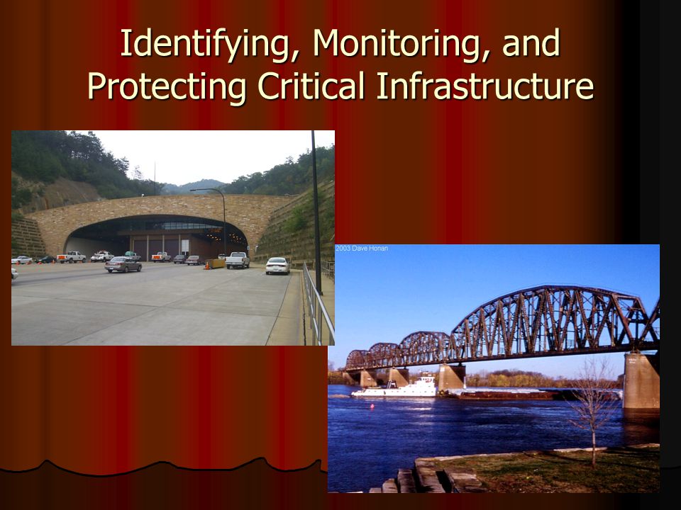 Identifying, Monitoring, and Protecting Critical Infrastructure