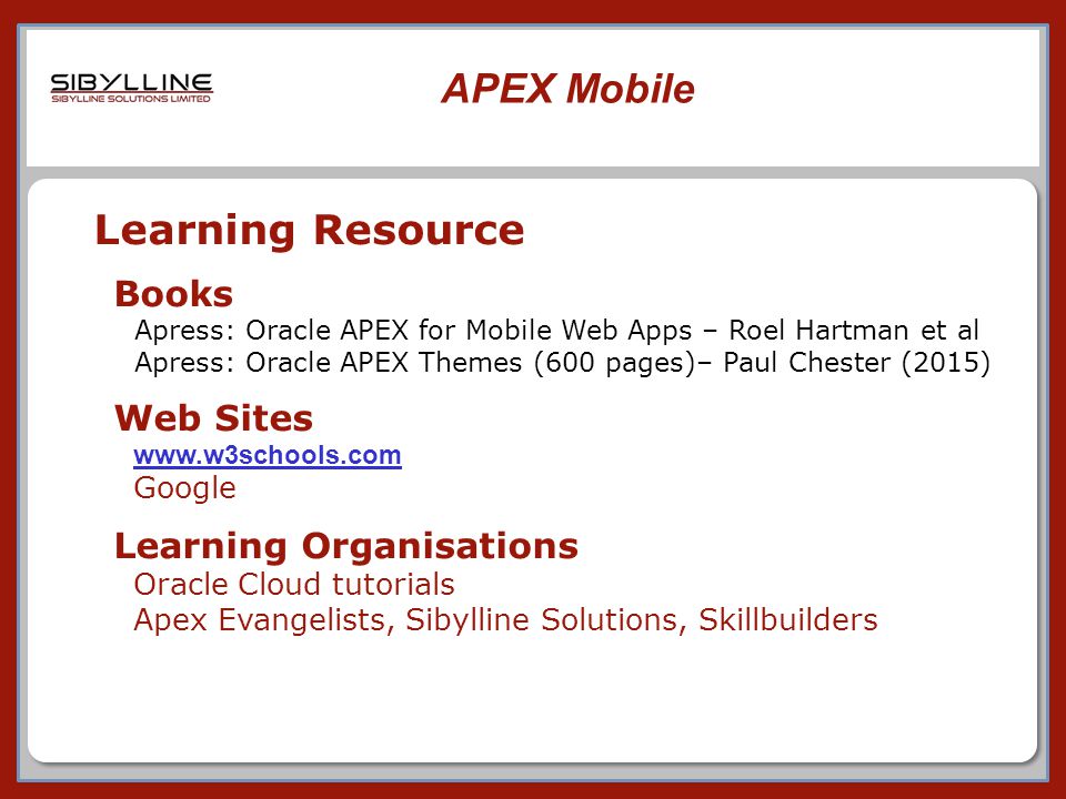 ukoug development sig paul chester 0 0 apex mobile ppt apex themes