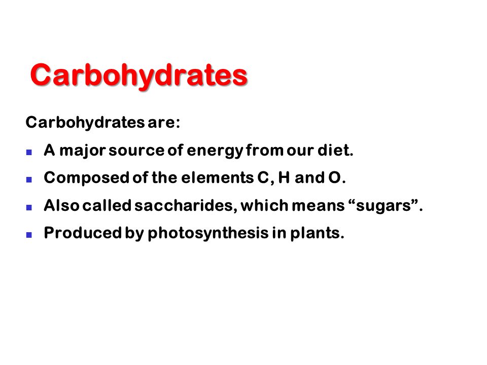  Types of Carbohydrates  Classification of Monosaccharides  D and L Notations from Fischer Projections  Structures of Some Important Monosaccharides Carbohydrates