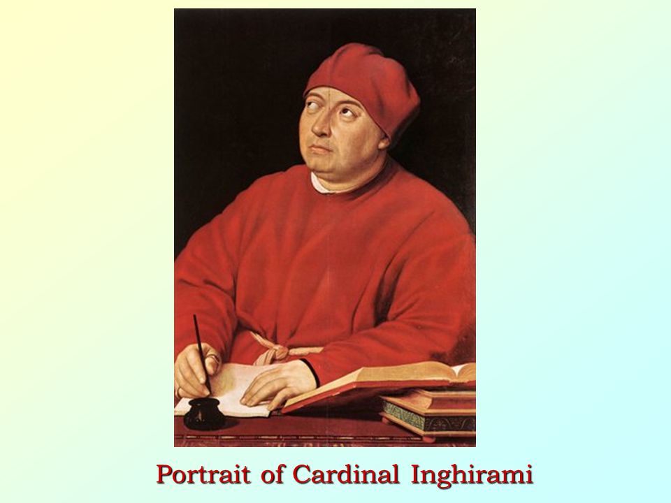 Portrait of Cardinal Inghirami