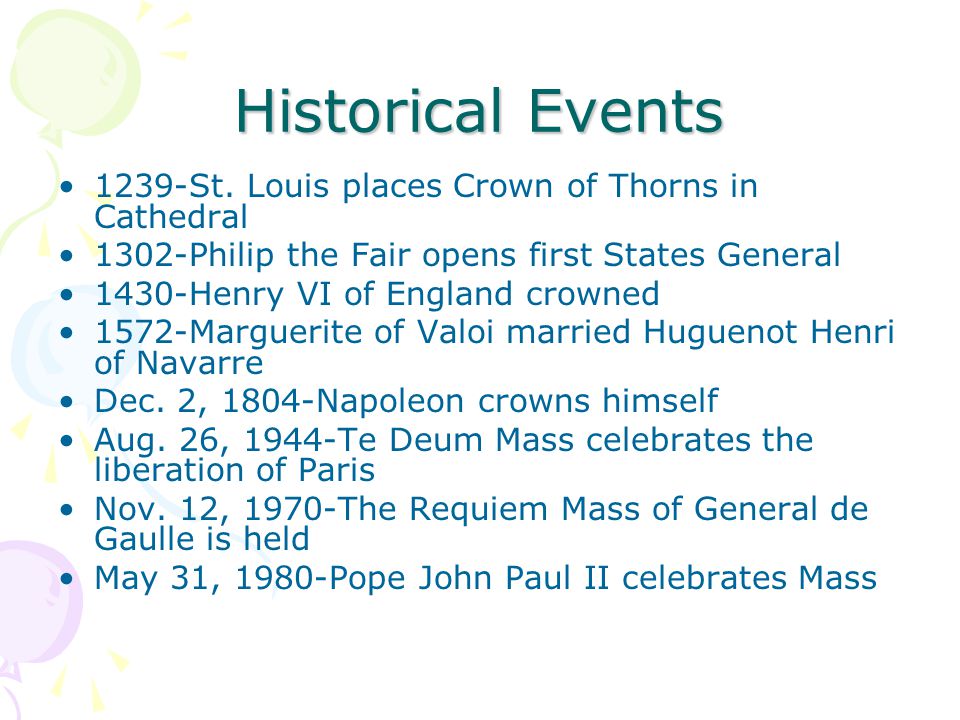 Historical Events 1239-St.