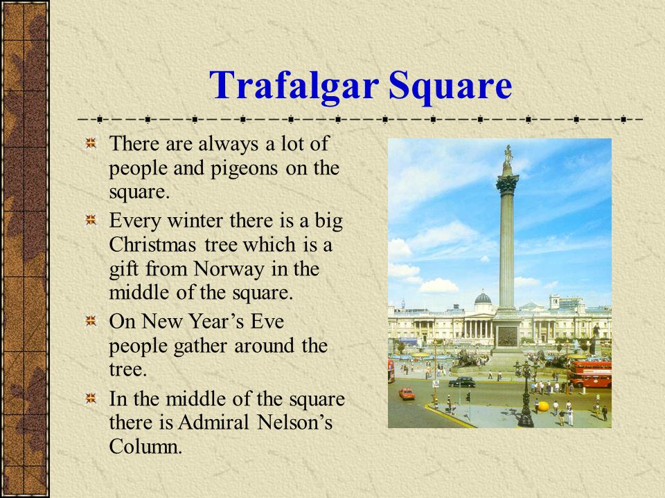There are always a lot of people and pigeons on the square.