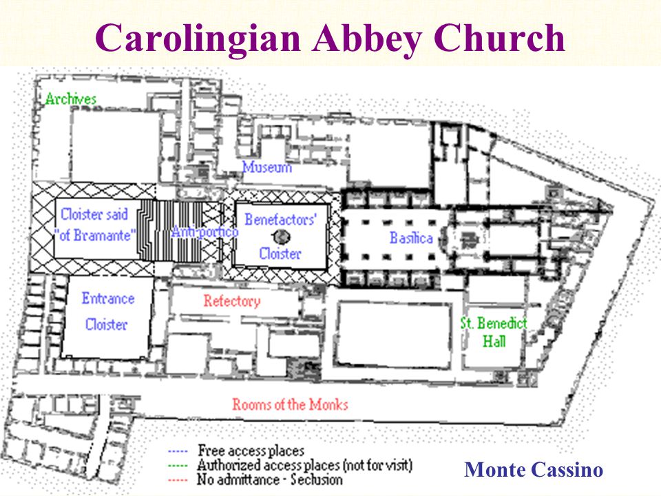 Medieval Synthesis Carolingian Abbey Church Monte Cassino Ppt