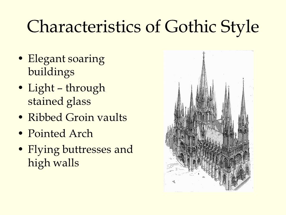 gothic art gothic art in france ile de france characteristics of