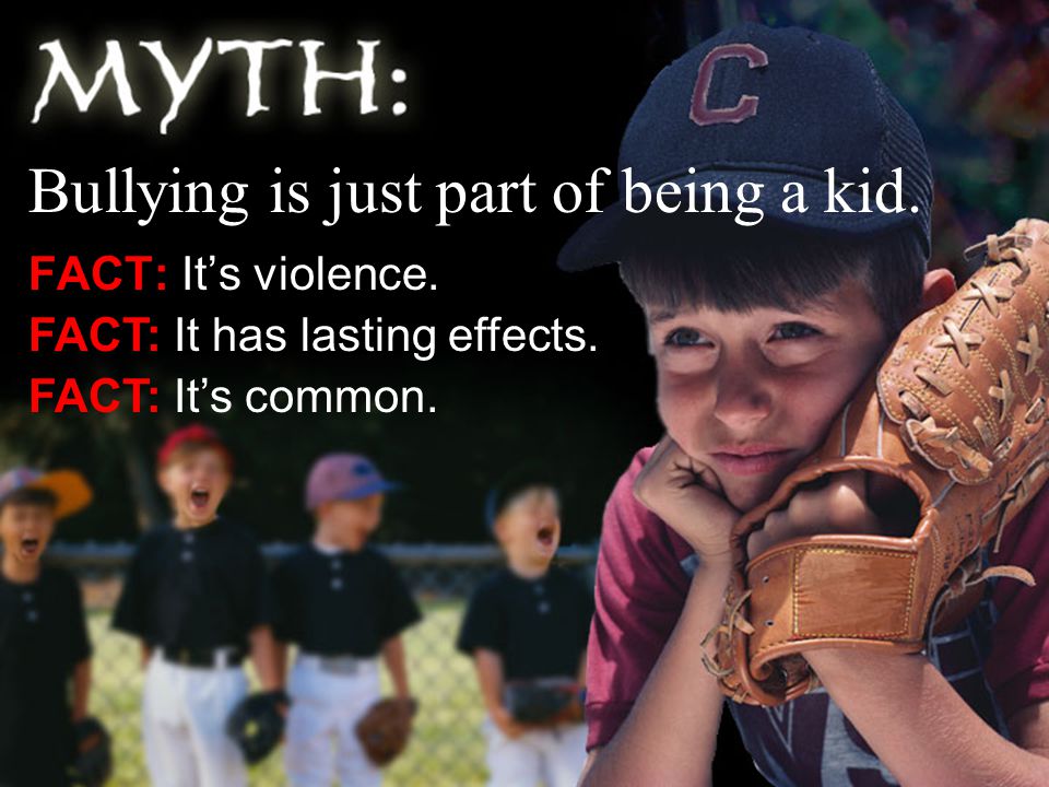 FACT: It’s violence. FACT: It has lasting effects.