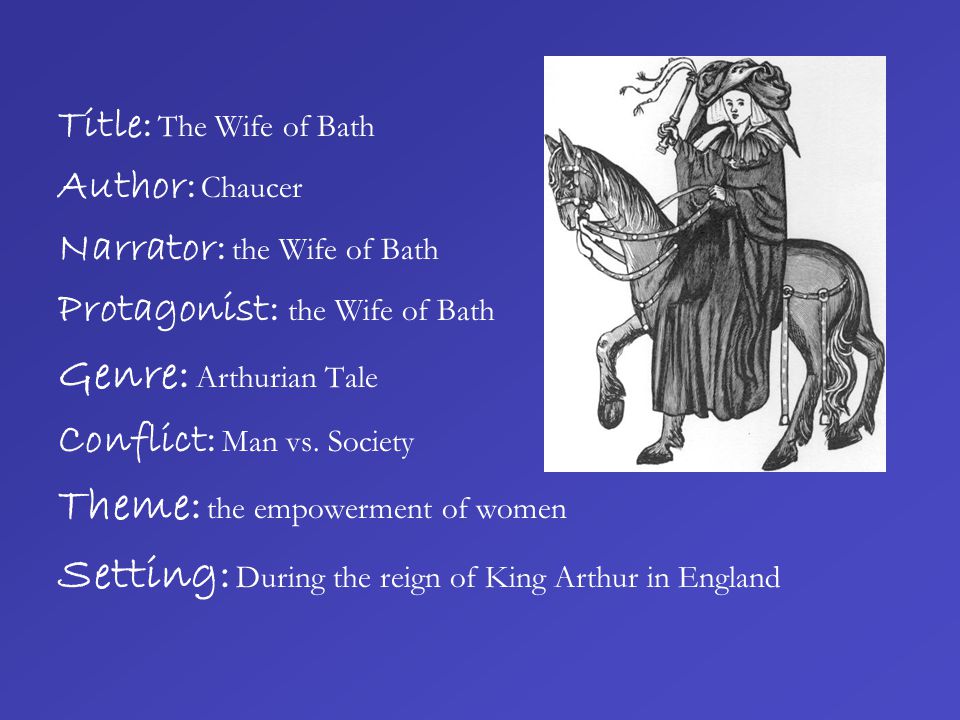 The Analysis Of The Wife Of Bath