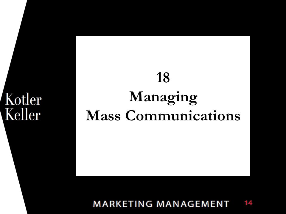 18 Managing Mass Communications 1