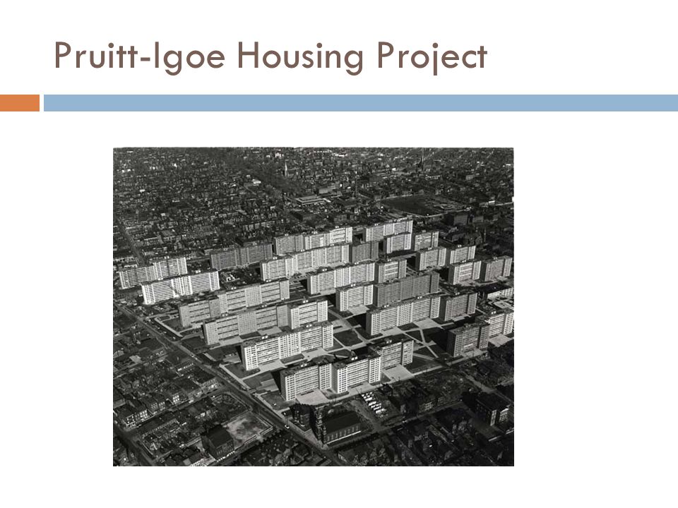 Pruitt-Igoe Housing Project