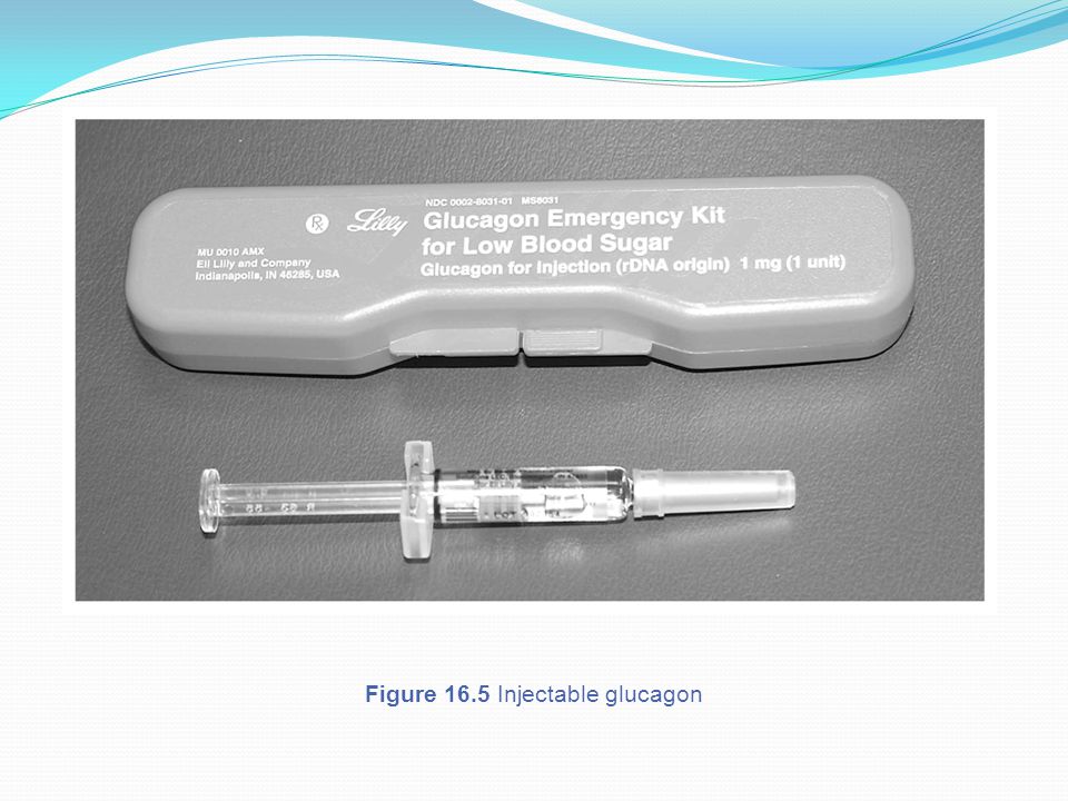 Figure 16.5 Injectable glucagon