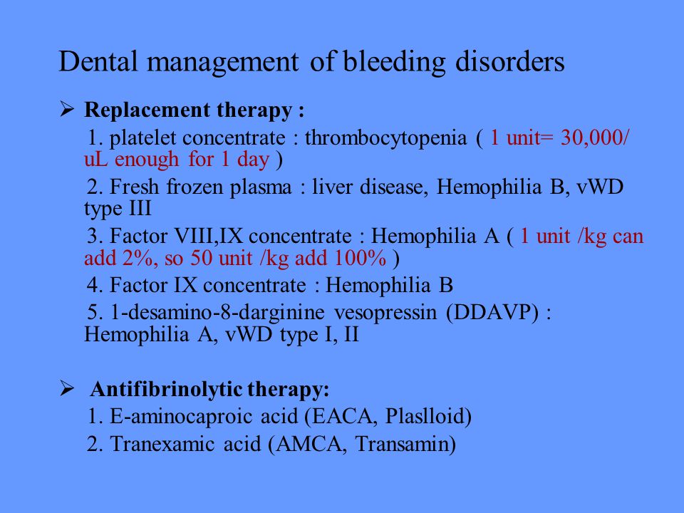 Hematology Disorder In Dental Treatment 指導老師 高壽延主任 雷文天醫師 報告者 李育融 2004 07 Ppt Download