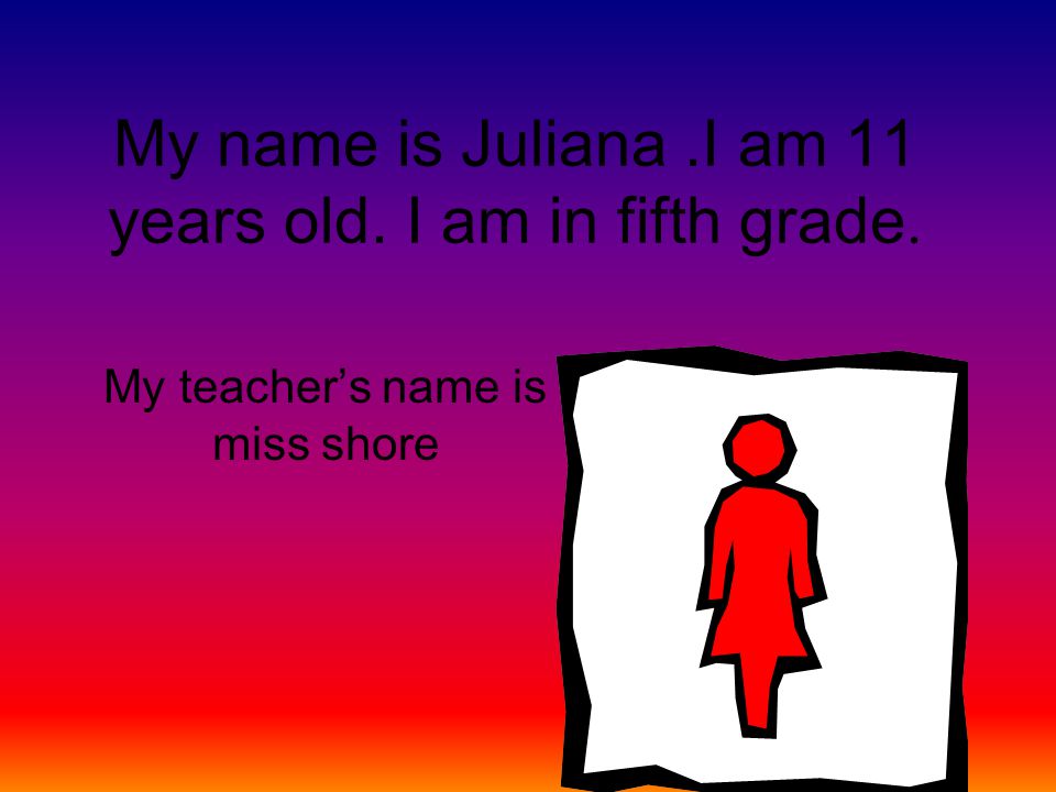 All about me By: Juliana
