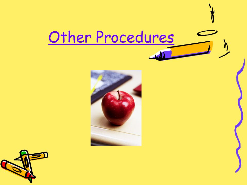 Other Procedures