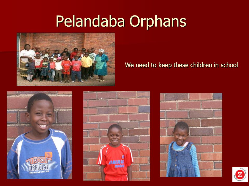 Pelandaba Orphans We need to keep these children in school
