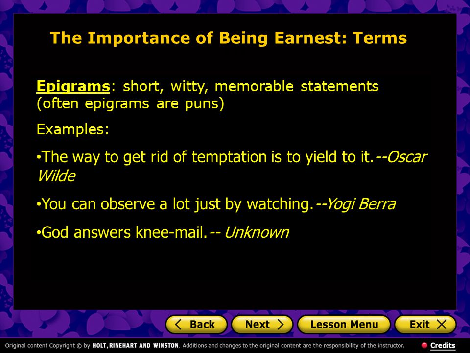 The Importance Of Being Earnest Oscar Wilde D Na The Importance Of Being Earnest Introduction Characters John Jack Worthing Aka Ernest Worthing Ppt Download