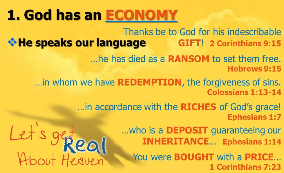  He speaks our language Thanks be to God for his indescribable GIFT.