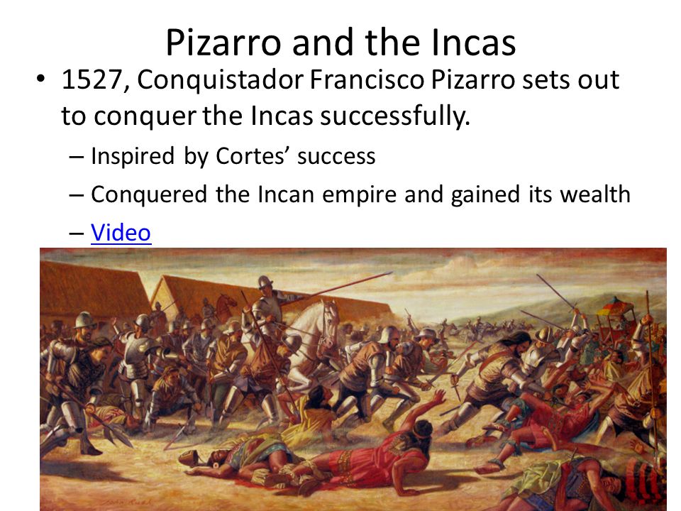 Chapter 2 Section 3 Spain in America Day 1: Central America How and why did the Spanish to conquer the Incas and Aztecs? - ppt download