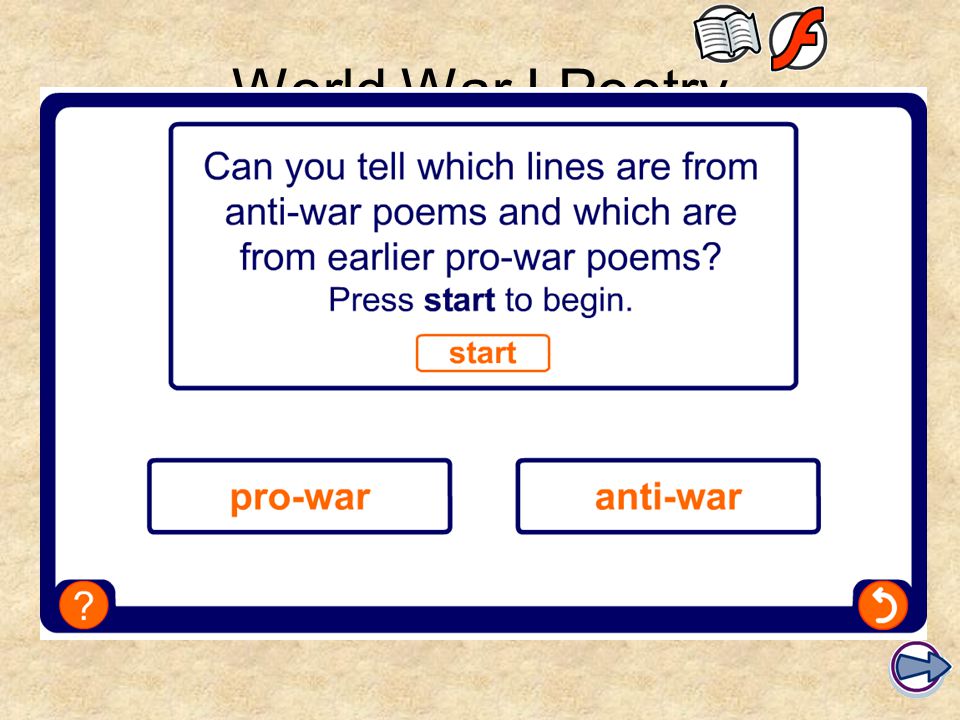 World War I Poetry