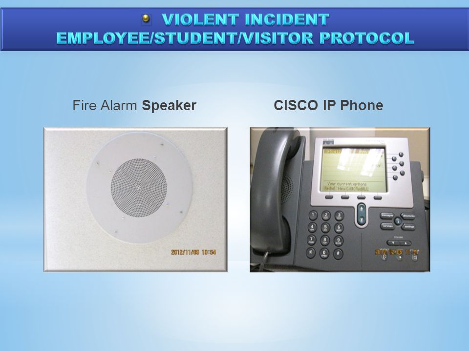 Fire Alarm Speaker CISCO IP Phone