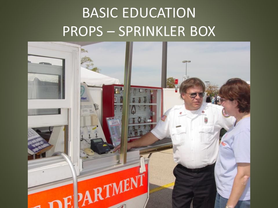 BASIC EDUCATION PROPS – SPRINKLER BOX
