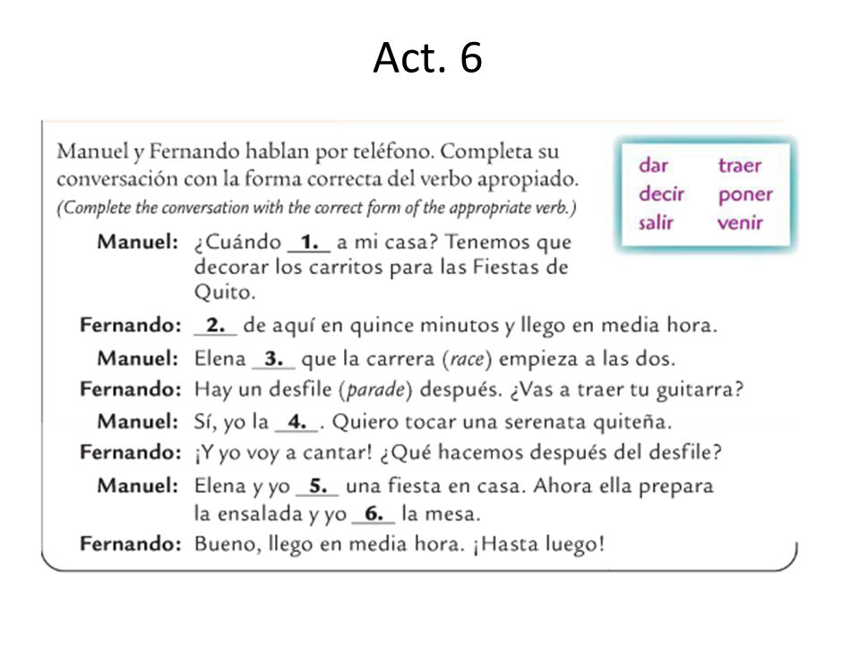 Act. 6