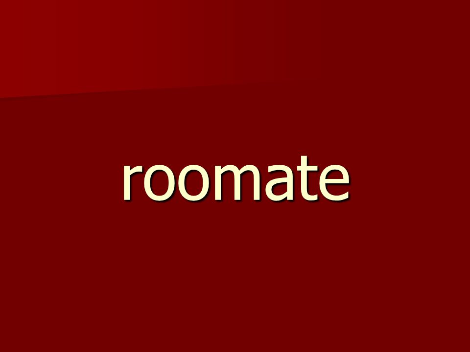 roomate