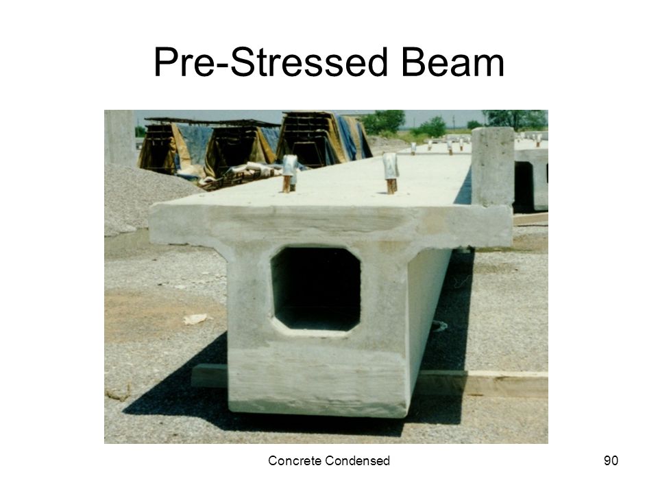 Concrete Condensed90 Pre-Stressed Beam