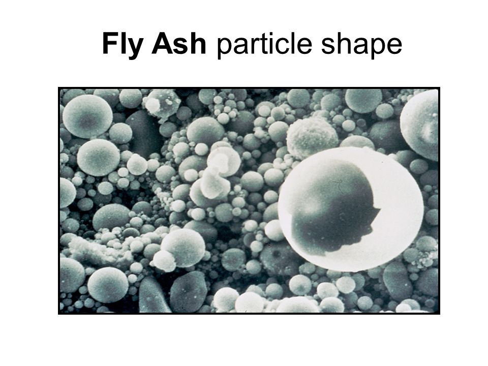 Fly Ash particle shape