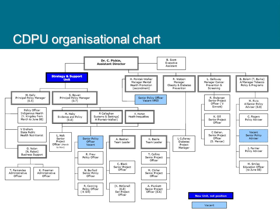 Department Of Human Services Organisational Chart