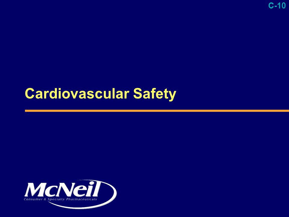 C-10 Cardiovascular Safety