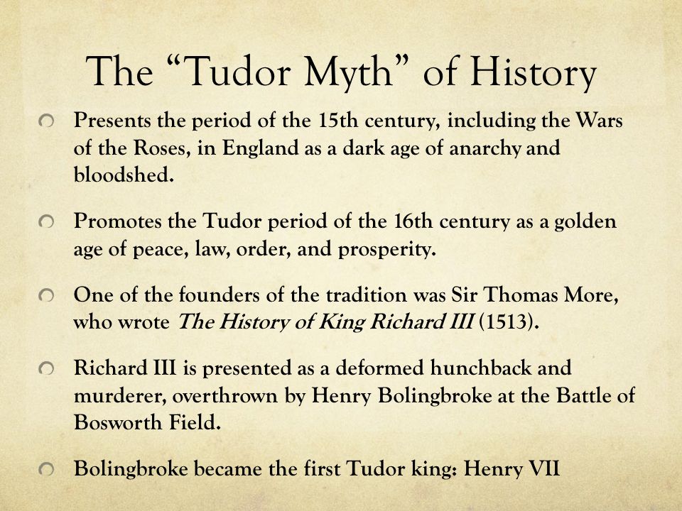 Курсовая работа по теме The War of the Roses: the Historical Facts of the Tudor Myth (Shakespeare’s Histories)