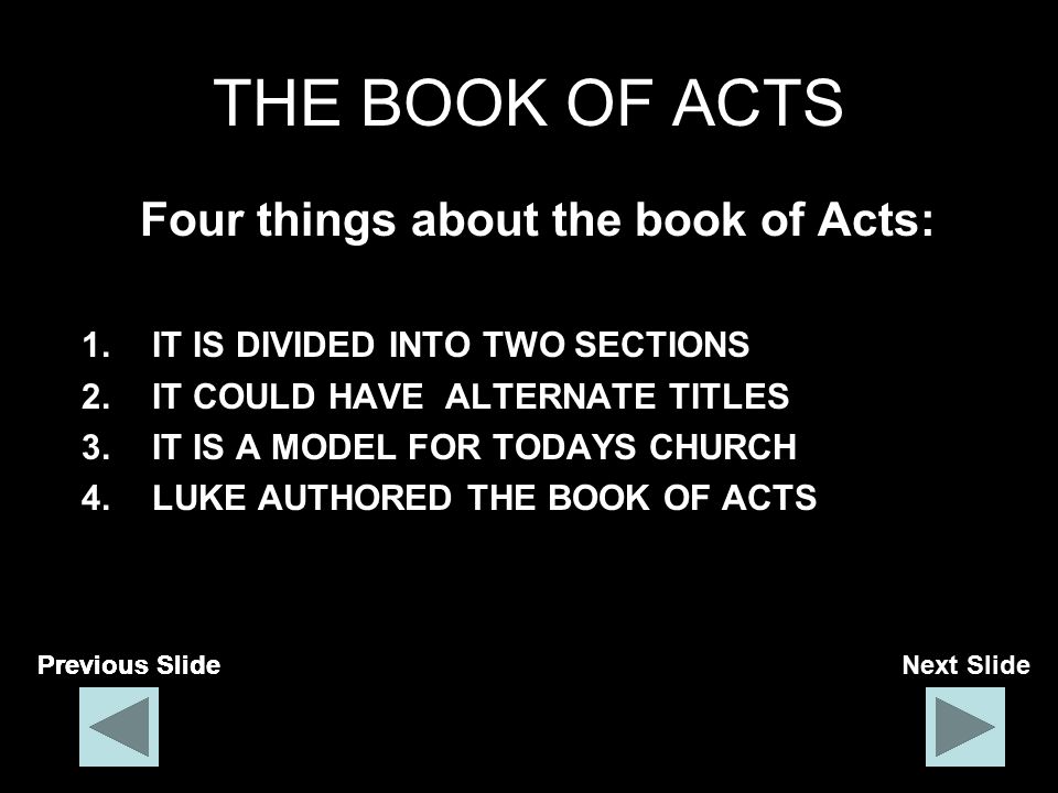 Introduction to the Book of Acts