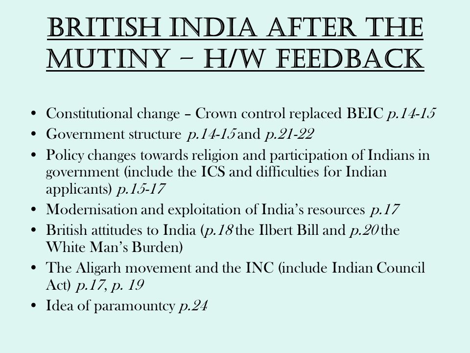 A2 Historical enquiry: India and the British Empire, ppt download