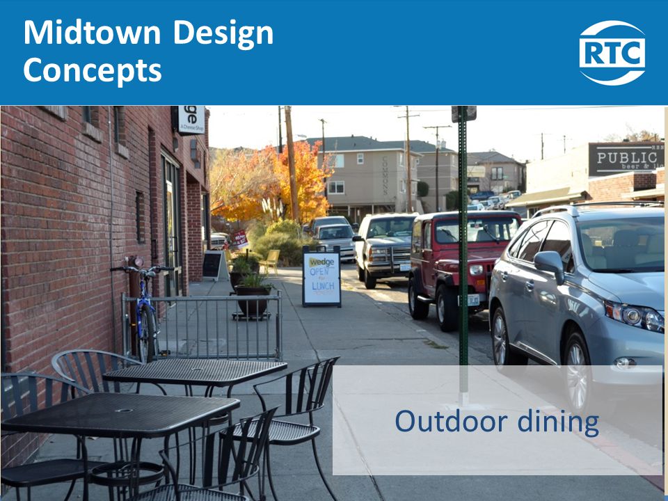 Midtown Design Concepts Outdoor dining