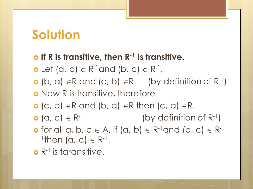 Discrete Mathematics Lecture 16 Inverse Of Relations Ppt Download