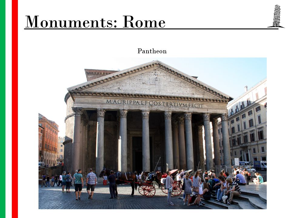Pantheon Monuments: Rome