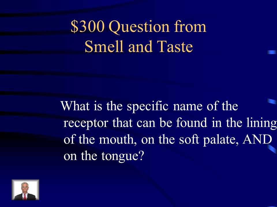 $200 Answer from Smell and Taste Chemoreceptors
