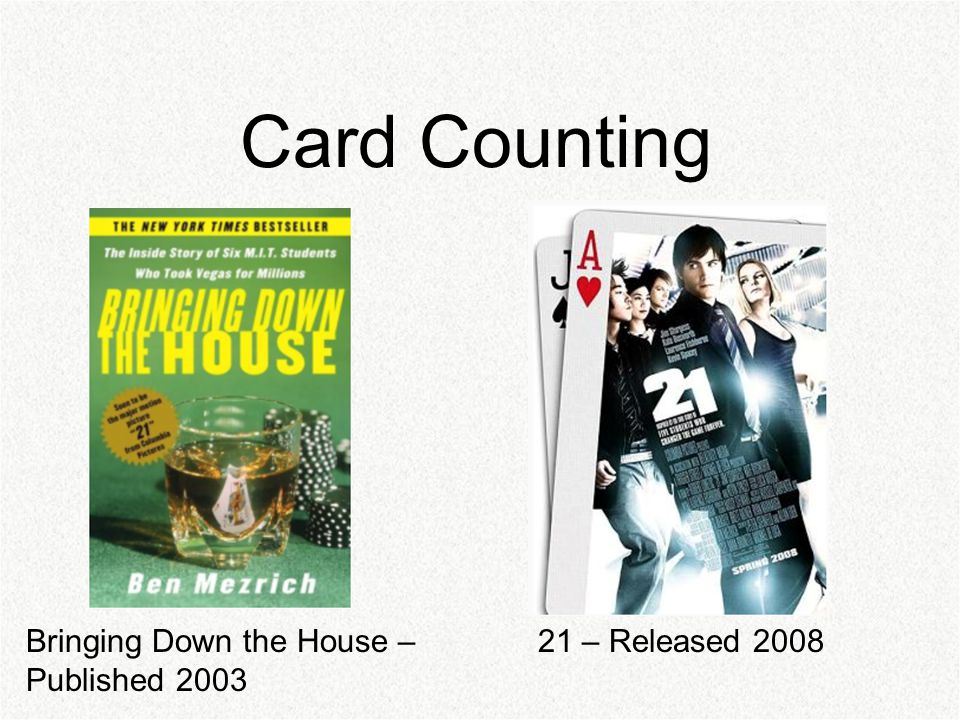 Card Counting Bringing Down the House – Published – Released 2008