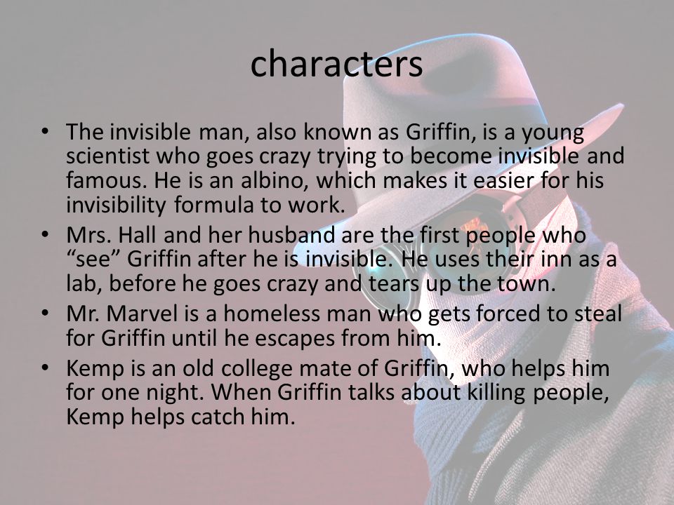 Griffin The Invisible Man  Wikipedia
