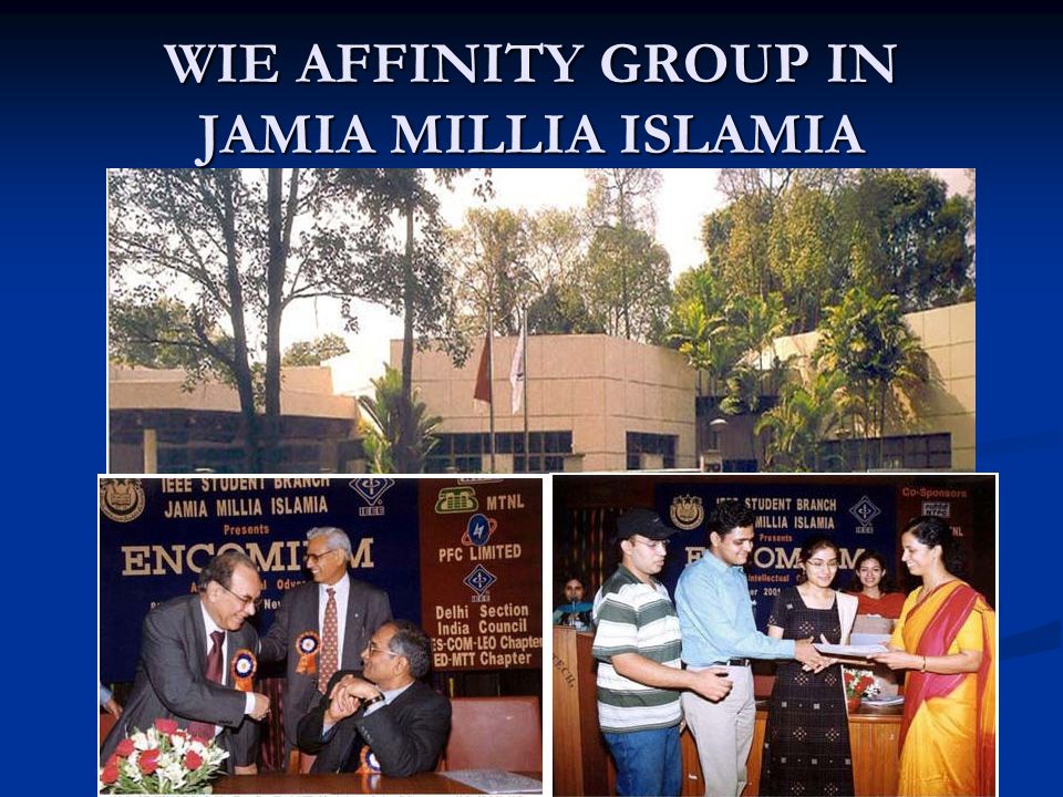 WIE AFFINITY GROUP IN JAMIA MILLIA ISLAMIA